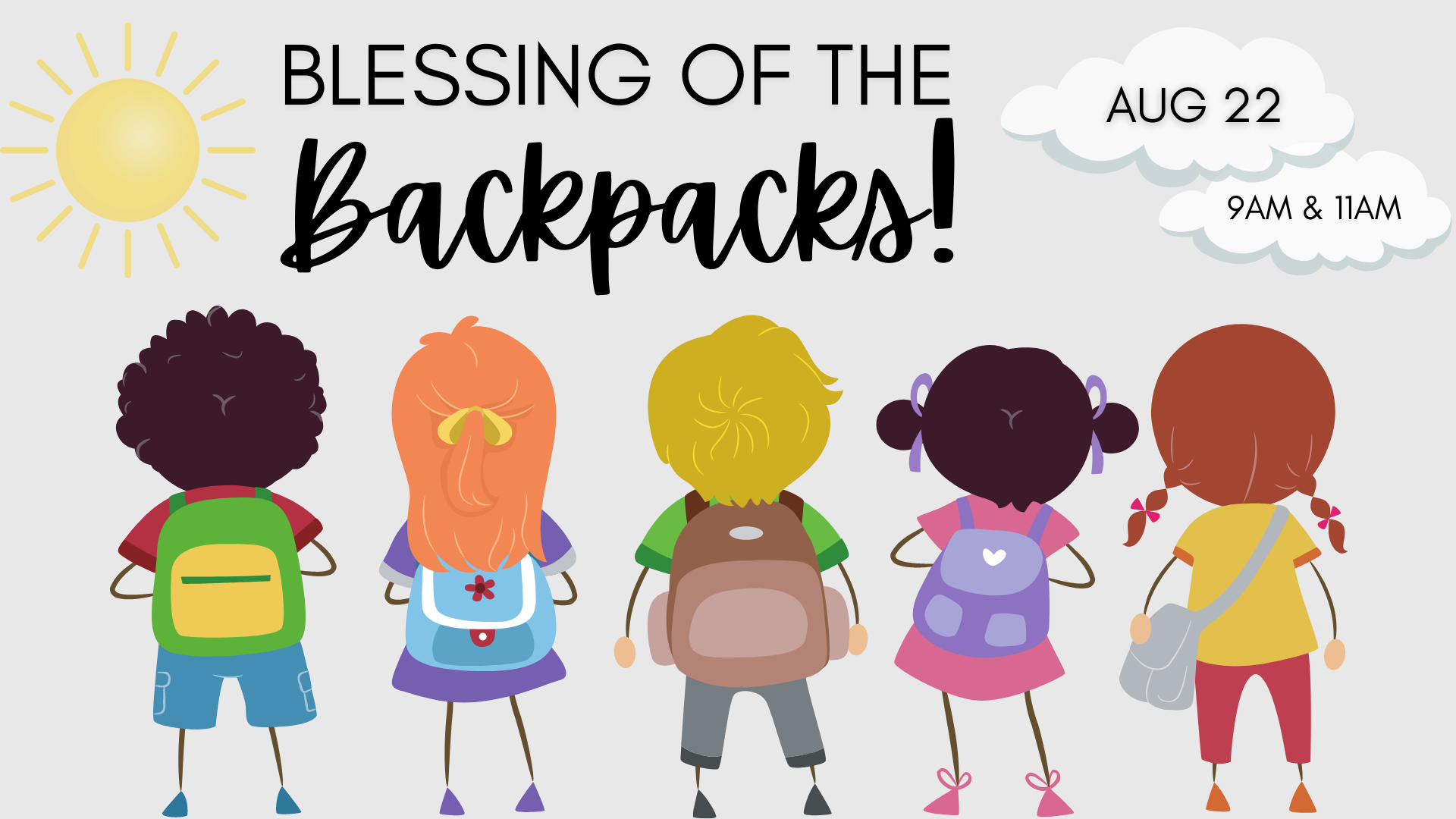 Blessing Of The Backpacks - Goldsboro NC Church | UMC | Saint Paul ...