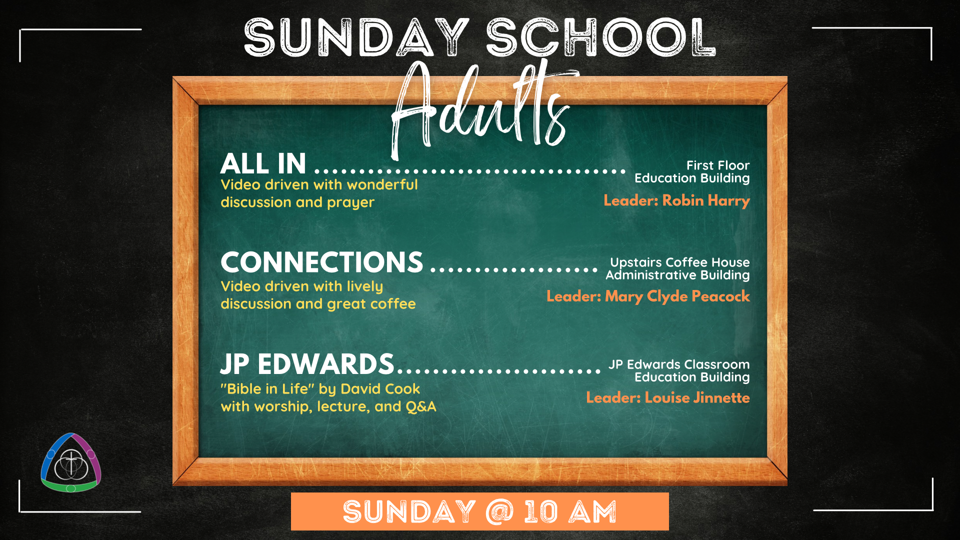 Adult Sunday School Classes