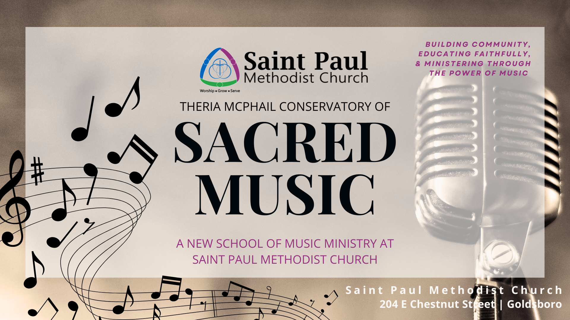 School of Sacred Music Students